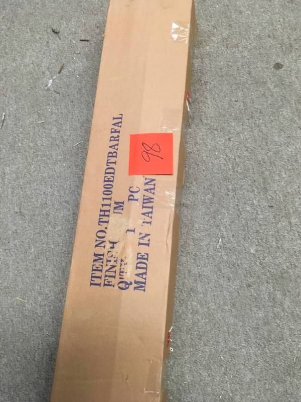 lot 98 image: Global Door Controls 32 in. Aluminum Touch Bar Exit Device  in good working condition