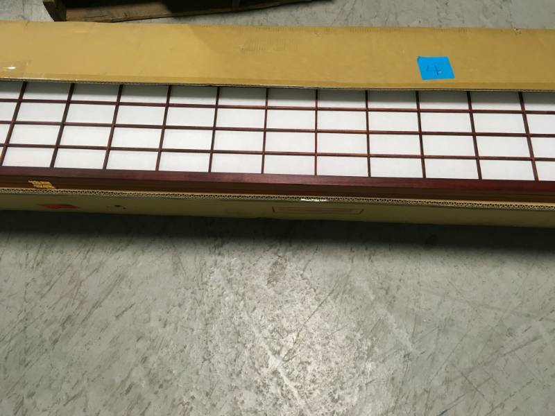 lot 4 image: 3 Panel Wall Divider not used