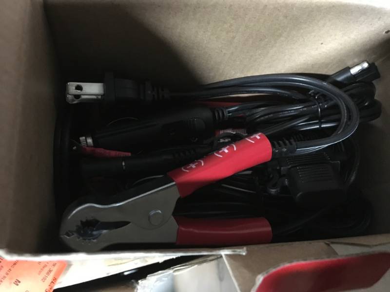 lot 14 image: Schumacher 6-Volt or 12-Volt, 2 Amp Automotive Battery Charger in very good condition