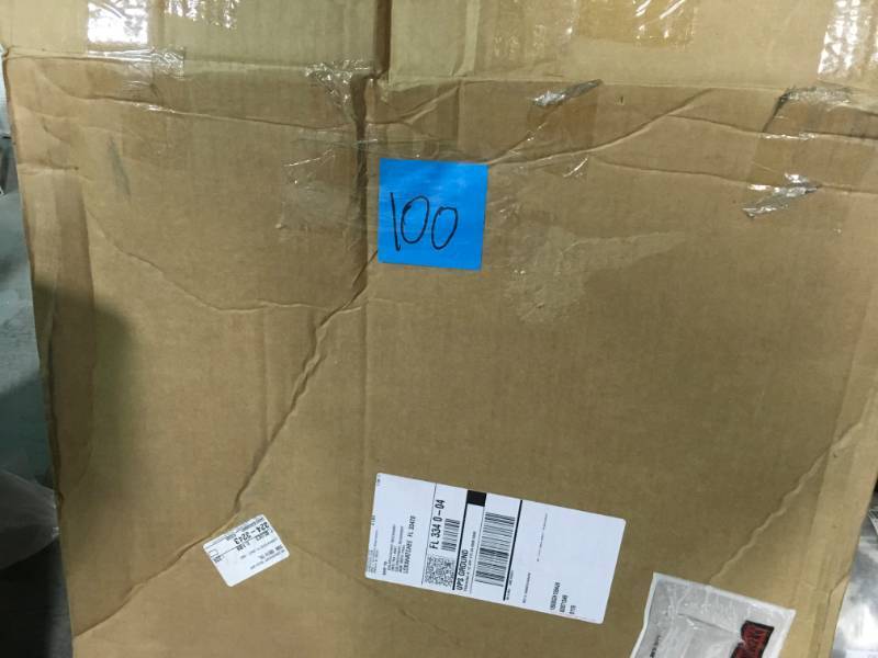 lot 100 image: Honeywell 21-12 in. x 21-12 in. x 1 in. Allergen Plus Pleated FPR 7 Air Filter QTY 3