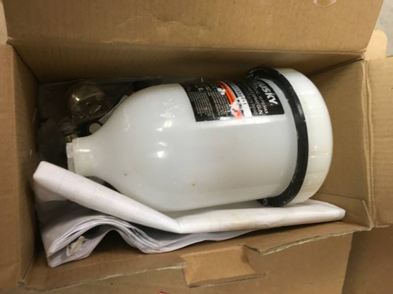 lot 11 image: Husky Gravity Feed HVLP Spray Gun  in very good condition