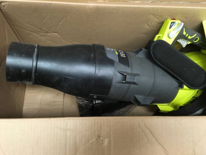 lot 52 image: RYOBI 160 MPH 520 CFM 25cc Gas Jet Fan Blower USED  in very good condition