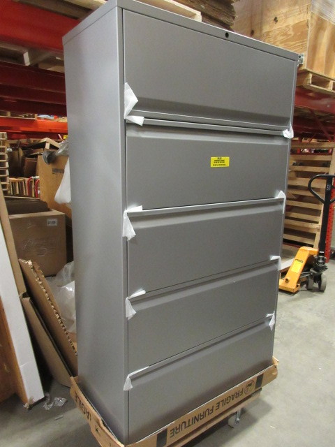KNOLL 5 DRAWER LATERAL FILE - NEW