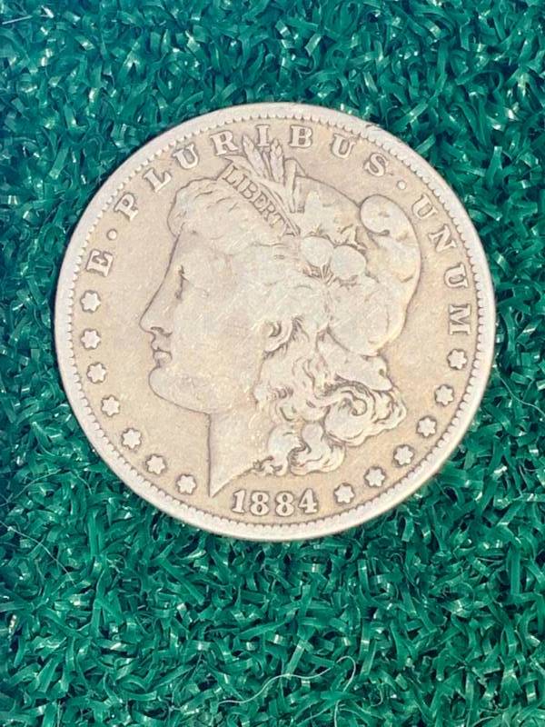 1884 Morgan Silver Dollar
