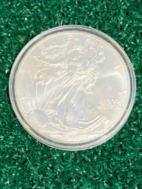 1999 American Silver Eagle .999