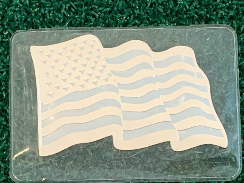 1oz One Ounce America Flag .999 Silver