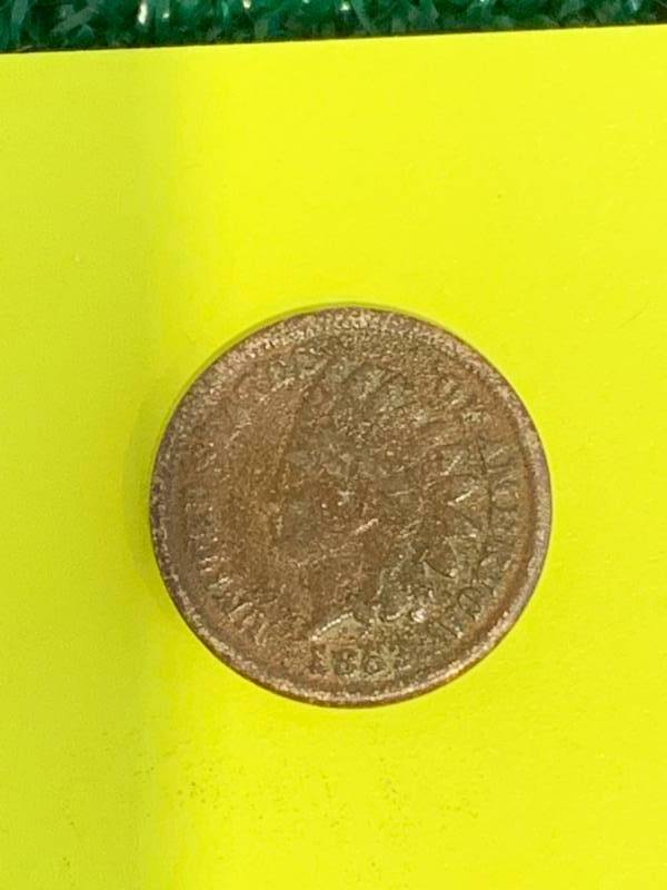 1863 Indian Head Penny