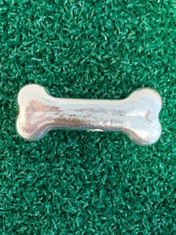 2oz .999 Silver Dog Bone