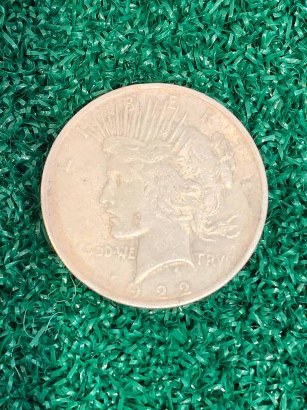 1922 Silver Peace Dollar