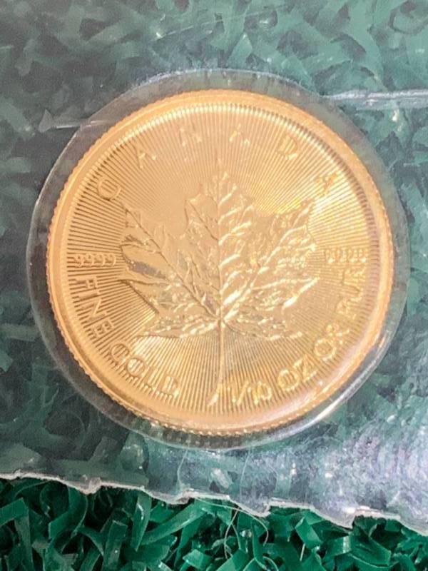 110 oz Gold Canadian Maple