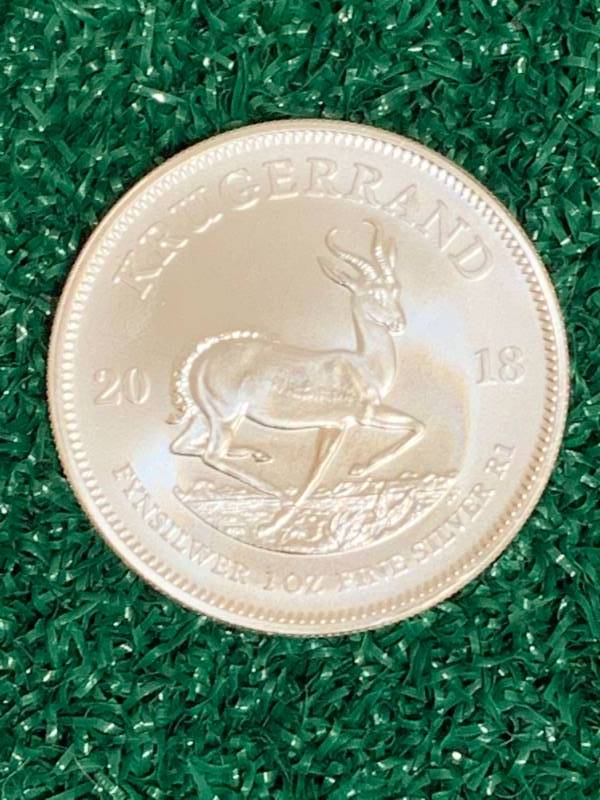 1oz .999 Silver Kruggerand