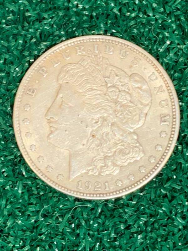 1921 Morgan Silver Dollar