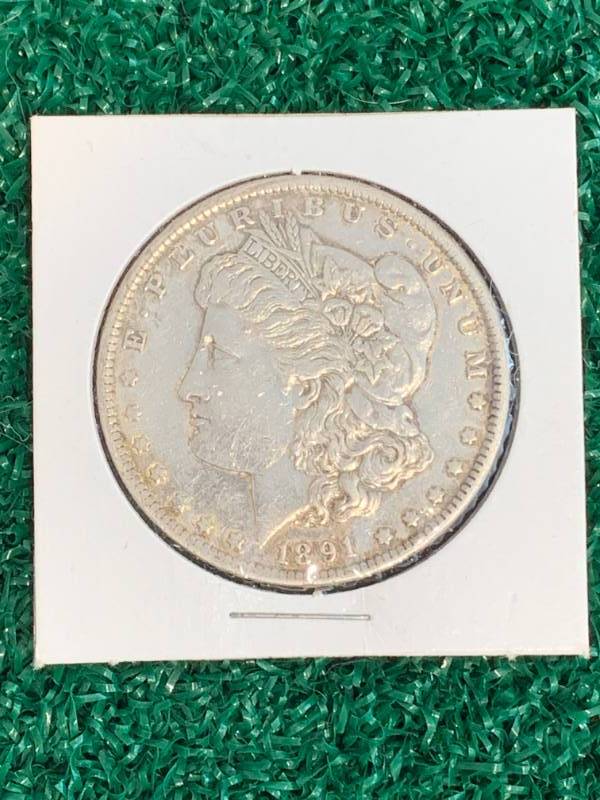 1891 Morgan Silver Dollar