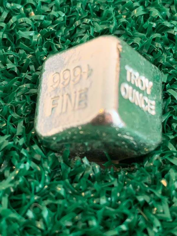 Rare .999 Silver 1oz Dice