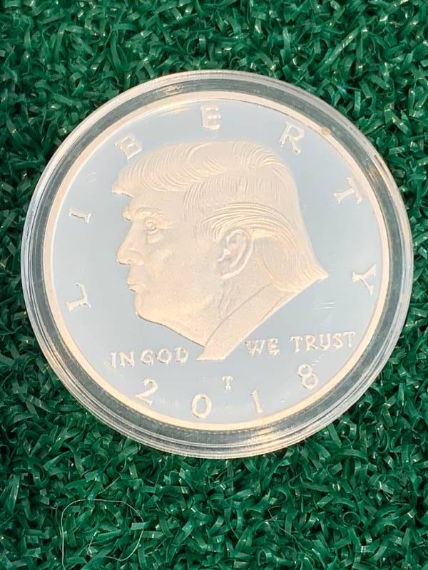 Donald Trump .999 Silver Plated Coin