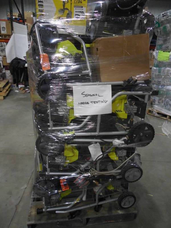 PALLET LOT OF GENERAL MERCHANDISE , TOOLS & HARDWARE