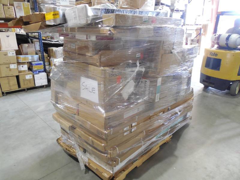PALLET LOT OF GENERAL MERCHANDISE , TOOLS & HARDWARE