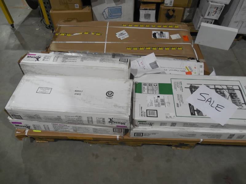 PALLET LOT OF GENERAL MERCHANDISE , TOOLS & HARDWARE