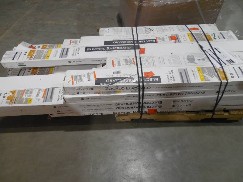 PALLET LOT OF BASEBOARD HEATERS