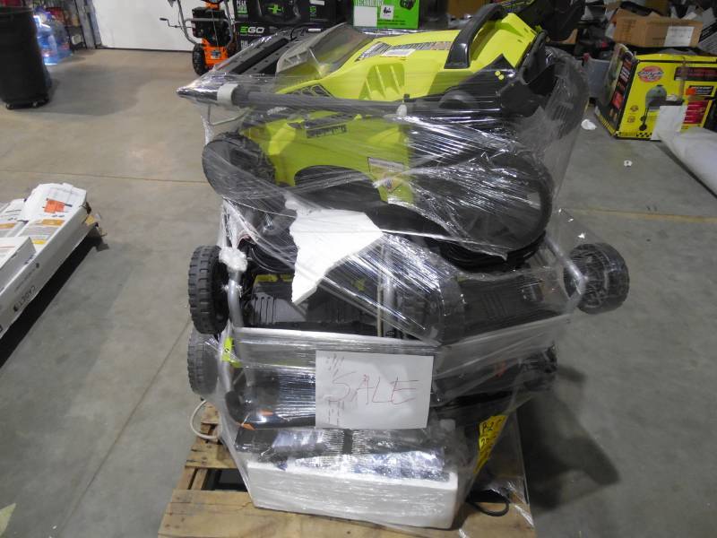 PALLET LOT OF POWER EQUIPMENT