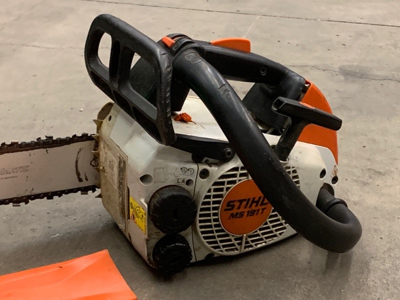 lot 7 image: Stihl MS191T Chainsaw
