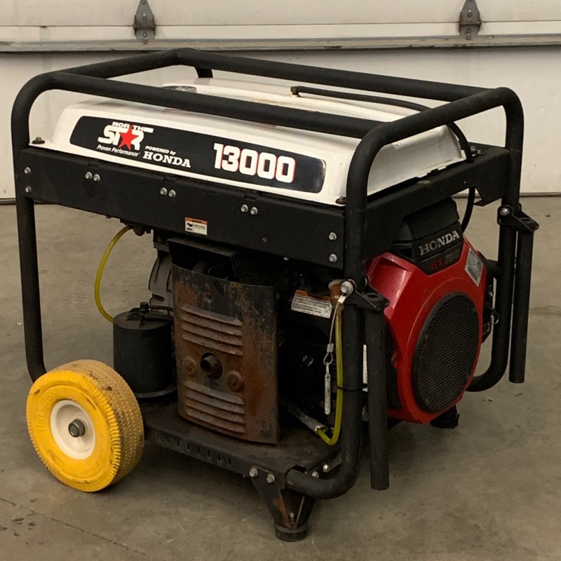 lot 3 image: North Star 13,000 Generator