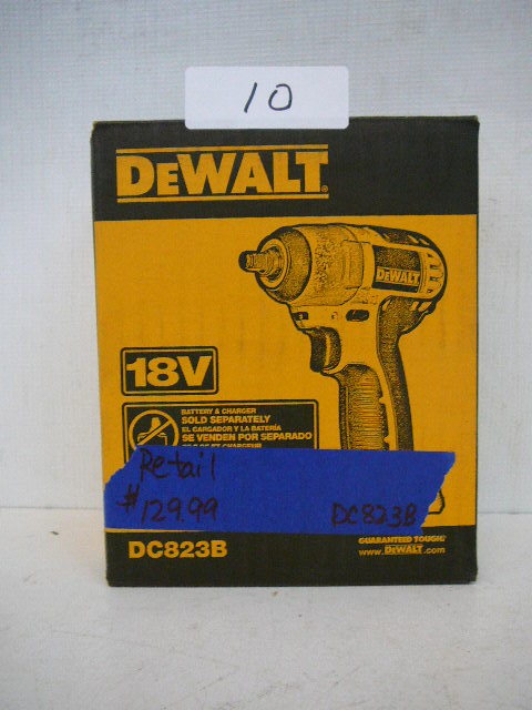 lot 10 image: DeWALT 18v 38 Impact Wrench