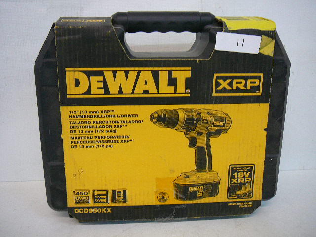 Él Polar Senado DeWALT 18v XRP 1/12" Hammer Drill/ Drill Driver Kit | DeWALT Tools ...