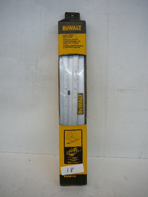 lot 18 image: DeWalt Dual Port Rip Guide