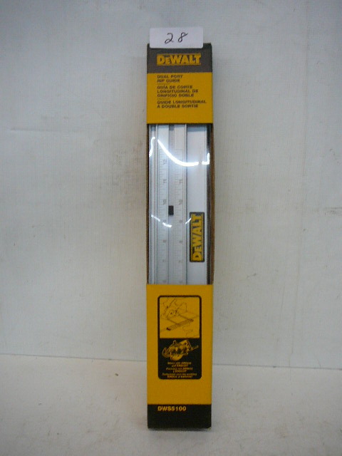 lot 28 image: DeWalt Dual Port Rip Guide