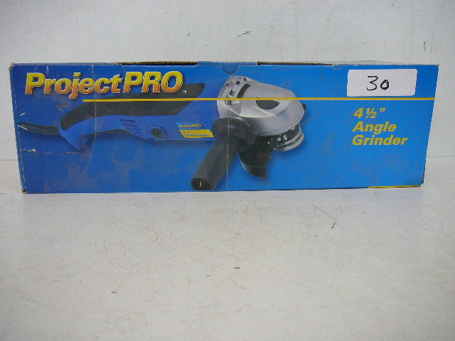 lot 30 image: Project Pro 4 12 Angle Grinder