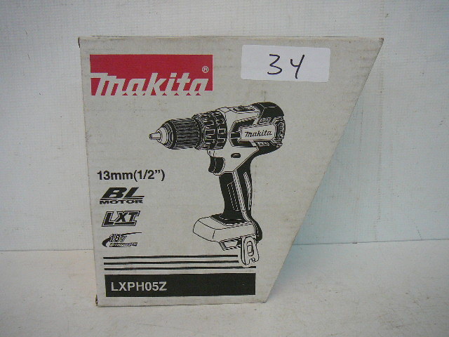 lot 34 image: Makita 12 18v Hammer Drill Driver