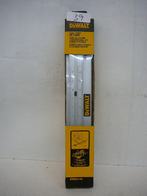 lot 39 image: DeWalt Dual Port Rip Guide