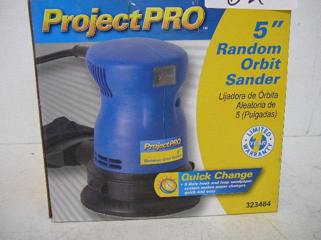 lot 62 image: Project Pro 5 Randon Orbit Sander