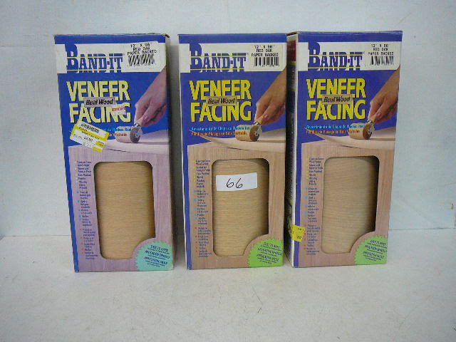 lot 66 image: Reneer Facing Real Wood  Band-it