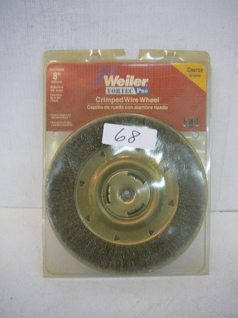 lot 68 image: Crimped Wire Wheel 8-58 Arbor