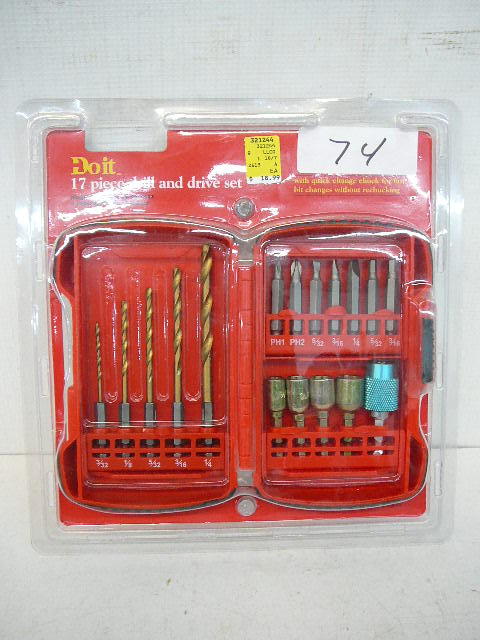 lot 74 image: Do It 17pc Drill and Drive Set