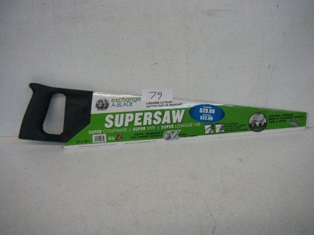 lot 79 image: Hand Saw Super Saw