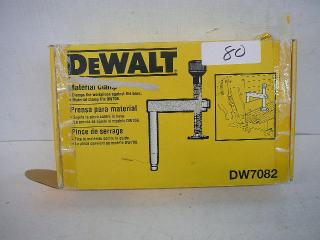 lot 80 image: DeWALT Material Clamp