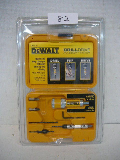 lot 82 image: DeWalt Drill Drive Accessory System