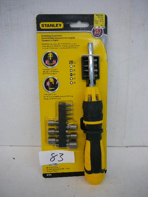 lot 83 image: Stanley Ratcheting Screwdriver