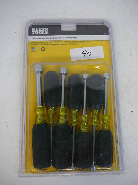 lot 90 image: Klein Tools 7Pc Nut Driver Set