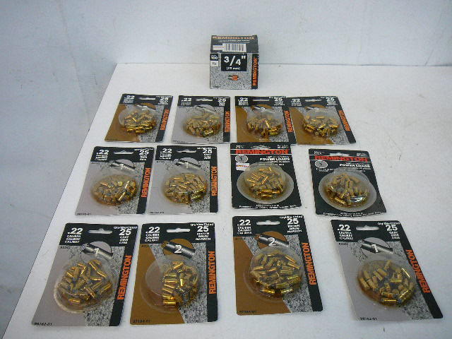 lot 111 image: Remington .22 Caliber Fasteners