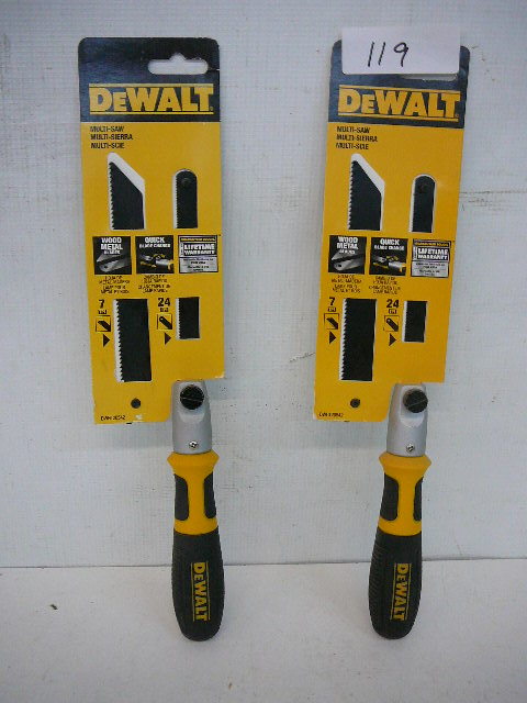 lot 119 image: DeWALT Multi Saw