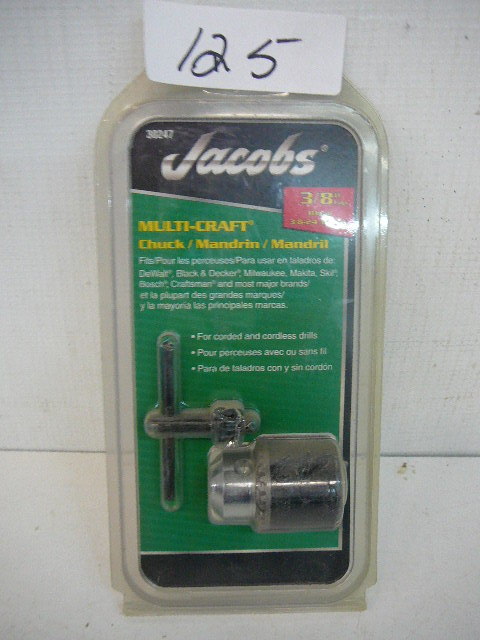 lot 125 image: Jacobs 38 Chuck