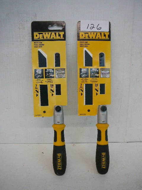 lot 126 image: DeWALT Multi Saw