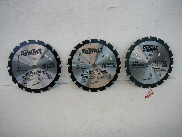 lot 157 image: DeWALT Carbide Nail Cutting