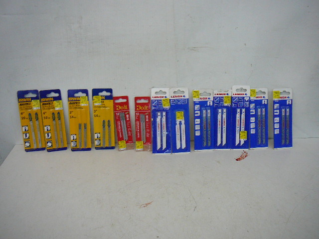 lot 158 image: Jig Saw Blades