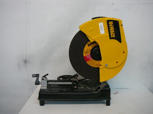 lot 160 image: DeWALT 14 Chop Saw