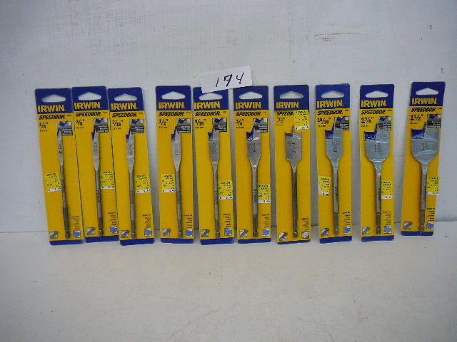 lot 174 image: Irwin Speed Bor Bits